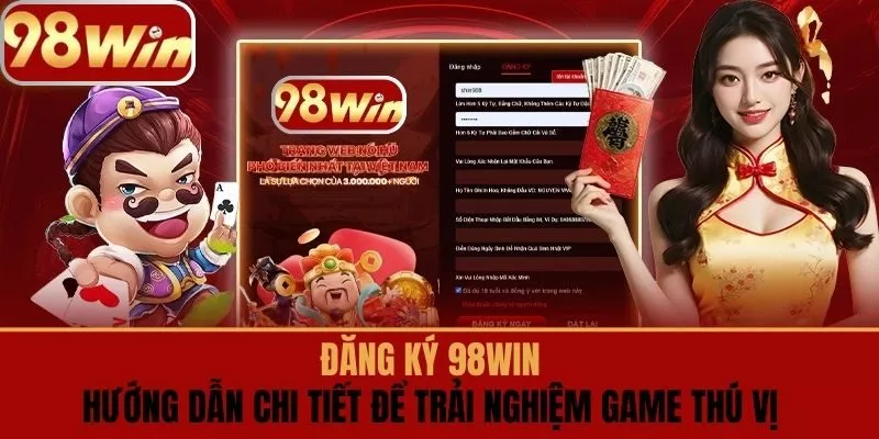 đăng ký 98win